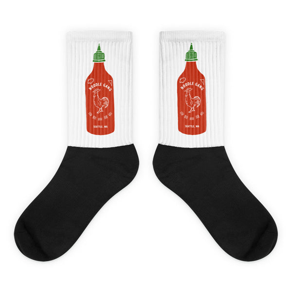 Noodle Gang Seattle Sriracha Socks