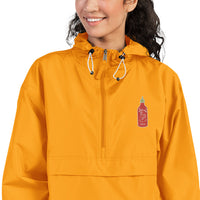 Noodle Gang Seattle Sriracha Embroidered Champion Packable Jacket