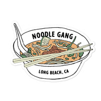 Noodle Gang Long Beach Sticker