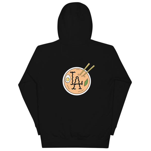 Noodle Gang LA Pullover Hoodie (front and back)
