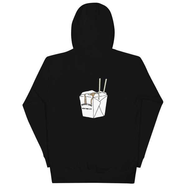 Noodle Gang NYC Pullover Hoodie (front and back)