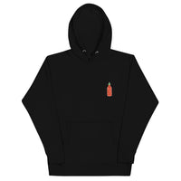 Noodle Gang Seattle Sriracha Pullover Hoodie (front and back)