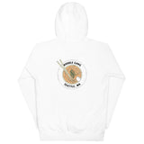 Noodle Gang Seattle Classic Pullover Hoodie (front and back)