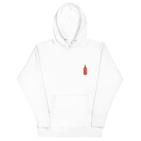 Noodle Gang Seattle Sriracha Pullover Hoodie (front and back)