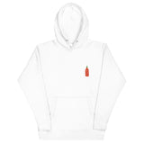 Noodle Gang Seattle Sriracha Pullover Hoodie (front and back)